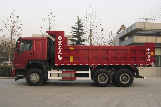 30 Ton Sinotruck HOWO รถดั๊มพ์ดั๊มพ์ ZZ3257N3847A Euro 2