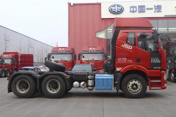 FAW Jiefang J6P รถดัมพ์ 6X4 รถแทรกเตอร์ 460 HP Euro 5