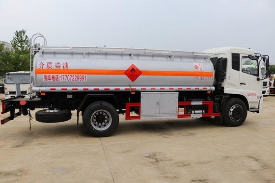 Tianlong KC Dongfeng รถบรรทุกถังน้ำมันเชื้อเพลิงเพื่อการพาณิชย์ 190HP 4X2