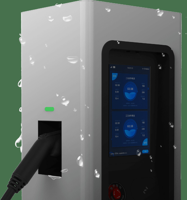 C4 Dual Gun อุปกรณ์เสริมสำหรับรถยนต์ไฟฟ้า 84kW AC แท่นชาร์จ