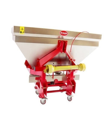 ความกว้างการทำงาน 8-16M เครื่องหว่านปุ๋ยเครื่องจักรการเกษตร Spreader 245kg
