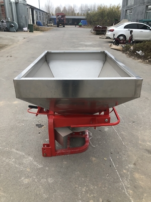 ความกว้างการทำงาน 8-16M เครื่องหว่านปุ๋ยเครื่องจักรการเกษตร Spreader 245kg