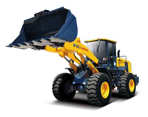 SINOMACH 5 Ton เครื่องจักรวิศวกรรมโยธารถตักล้อยาง 955T