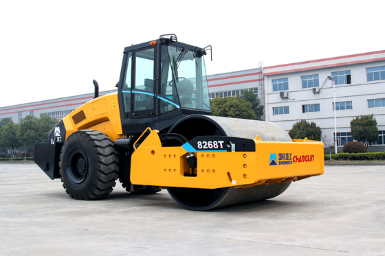SINOMACH 8T เครื่องจักรวิศวกรรมโยธา Single Cylinder Roller GYS08J
