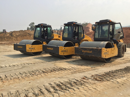 SINOMACH 8T เครื่องจักรวิศวกรรมโยธา Single Cylinder Roller GYS08J