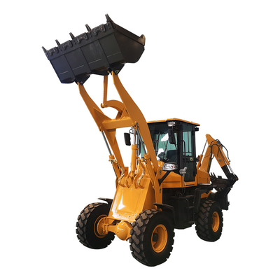 SINOMACH Small 630 Backhoe Loader Machine ยางหลังขนาด 19.5L-24R4-12PR