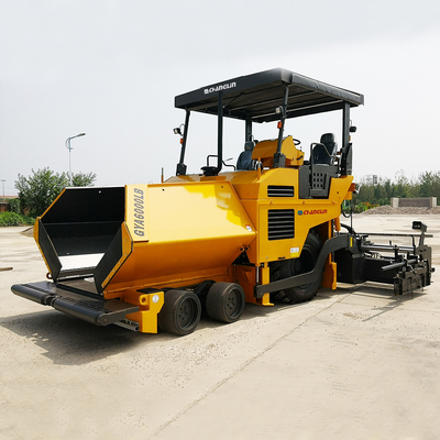 93kw 6m เครื่องจักรวิศวกรรมโยธา Asphalt Pavers GYA6000L