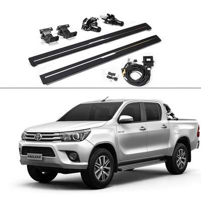 Hilux Vigo บอร์ดวิ่งพับได้อลูมิเนียมไฮลักซ์ขั้นตอนด้านข้างกันน้ำ 100%