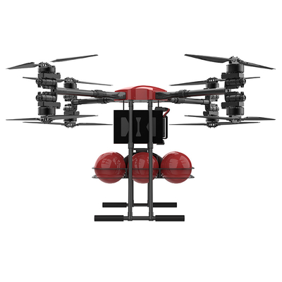 โหมดมุมมอง 3 มิติ โดรนไร้คนขับ 4k เครื่องดับเพลิง Drone