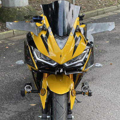 400cc Powered Road Race Motorcycles 80km/H Disc Motor Bike