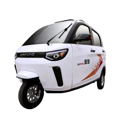 Jinpeng Electric Cabin รถจักรยานยนต์ 3 ล้อมอเตอร์ไซด์ 30Km / H