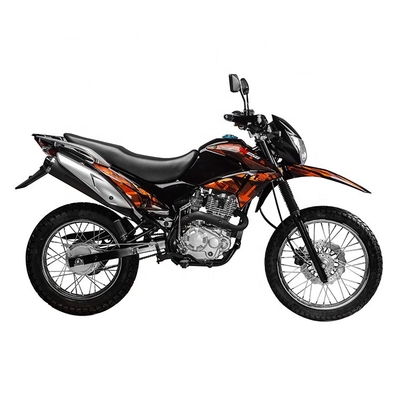 ISO CCC 80km/H Street Racing Yamaha 200cc รถจักรยานยนต์ 7500r/Min