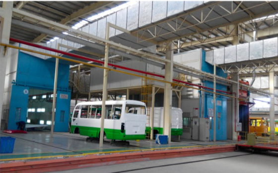Iso Car Painting Line เทคโนโลยีการปกป้องสิ่งแวดล้อมสมัยใหม่