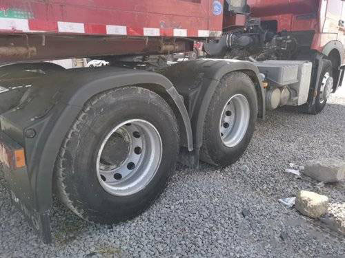 12 AMT หัวรถแทรกเตอร์ Sinotruk Howo 6x4 Tipper Truck T7H Euro 5