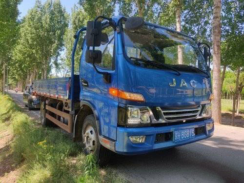 Junling V6 JAC Cargo ใช้รถบรรทุกสำหรับงานหนัก 6 Manual 150HP