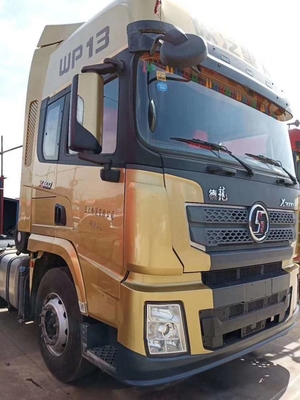 Weichai WP13.500E501 Shacman Tractor ใช้รถบรรทุกสำหรับงานหนัก Traction Mass 40 Ton