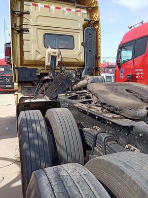 Weichai WP13.500E501 Shacman Tractor ใช้รถบรรทุกสำหรับงานหนัก Traction Mass 40 Ton