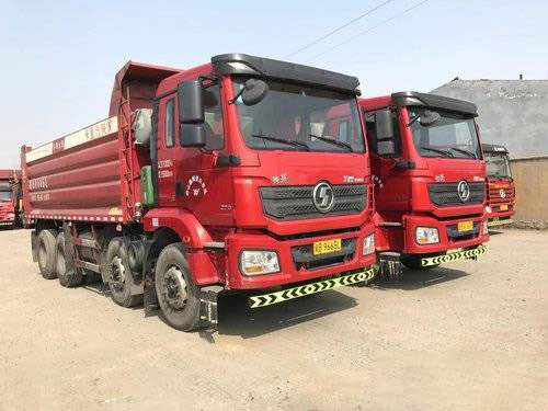 M3000 Shacman Dump Tipper Truck 400HP FAST 12 Speed ​​Manual . มือสอง