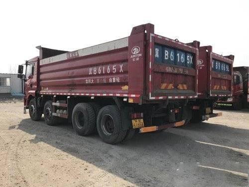 M3000 Shacman Dump Tipper Truck 400HP FAST 12 Speed ​​Manual . มือสอง