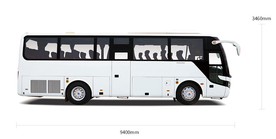 9.4m 45 ที่นั่ง Yutong Coach Bus 220HP Euro 4 ZK6938HB9