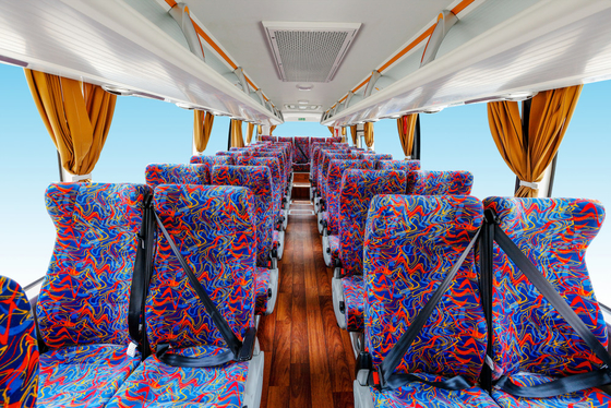 Higger 11m 53 Seater Luxury Coach Bus 6 Speed ​​Manual VIP Bus