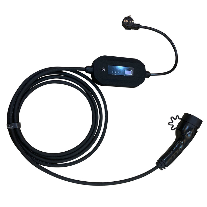 SAE J1772 Type 1 เครื่องชาร์จปืนชาร์จ EV แบบพกพา 16A AC IP55