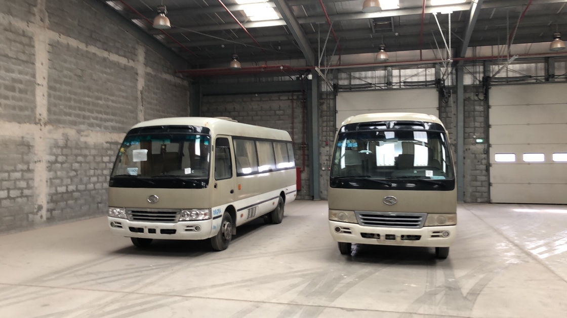 เครื่องยนต์ 90 กิโลวัตต์ 21 ที่นั่งรถบัสโดยสารมือสอง Higer Coaster Toyota Coaster 2009 ประสิทธิภาพดี